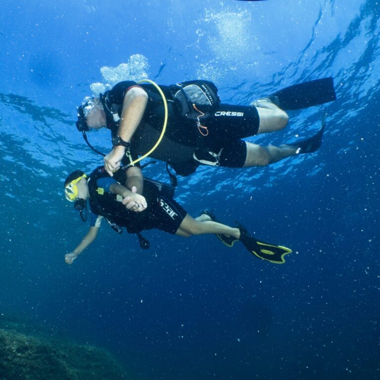 Baptême de plongée à Mandelieu